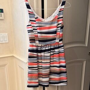 Striped Sleeveless Dress